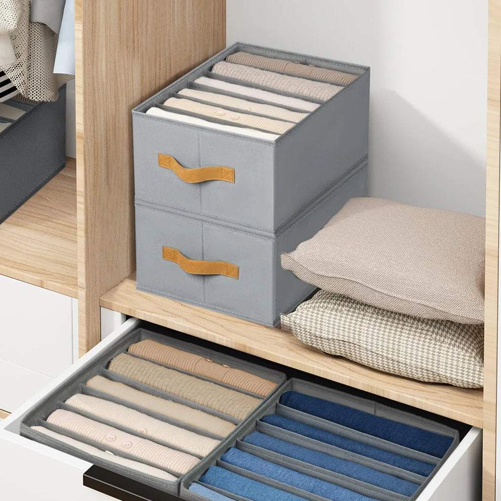 EasyCloset™ Clothes Storage Organizers – Pack of 6
